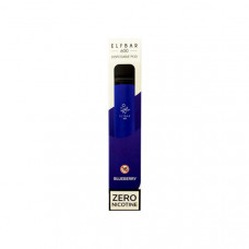 0mg ELF Bar 600 Disposable Vape Pod 600 Puffs - Flavour: Blueberry