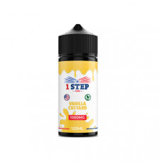 1 Step CBD 1000mg CBD E-liquid 120ml (BUY 1 GET 1 FREE) - Flavour: Vanilla Custard