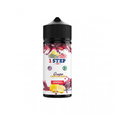 1 Step CBD 2000mg CBD E-liquid 120ml - Flavour: Grape Lemonade