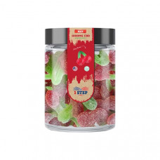 1 Step Max CBD Gummies 1000mg (200g) Jar - Gummies: Wild Cherries