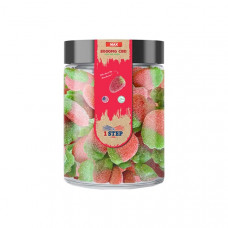 1 Step Max CBD Gummies 2000mg (400g) Jar - Gummies: Wild Strawberries
