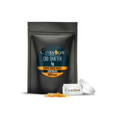 Canevolve 900mg CBD Shatter 1g - Flavour: Super Sour Diesel