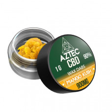 Aztec CBD 900mg CBD Wax/Crumble - 1g - Flavour: Mango Kush