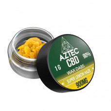 Aztec CBD 900mg CBD Wax/Crumble - 1g - Flavour: Super Lemon Haze