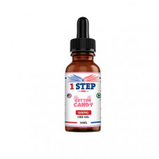 1 Step CBD 1500mg CBD Flavoured Oil 30ml (BUY 1 GET 1 FREE) - Flavour: Cotton Candy