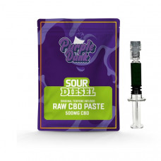 Purple Dank 1000mg CBD Raw Paste with Natural Terpenes - Sour Diesel - Amount: 0.5g